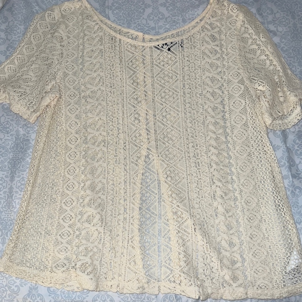 American Eagle Crochet Top!